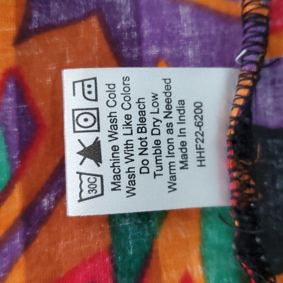 House OF HARLOW 1960 Meadow Print Ballon Sleeve Smoked Waist Midi Dress sz Large - Picture 15 of 15